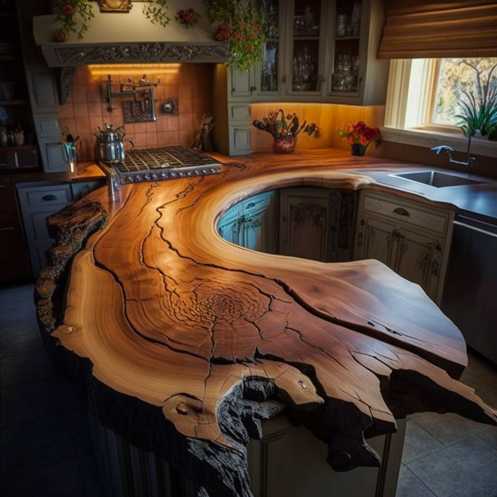 Live Edge Countertops Are Here, and We Can't Get Enough Of Them! –  Inspiring Designs