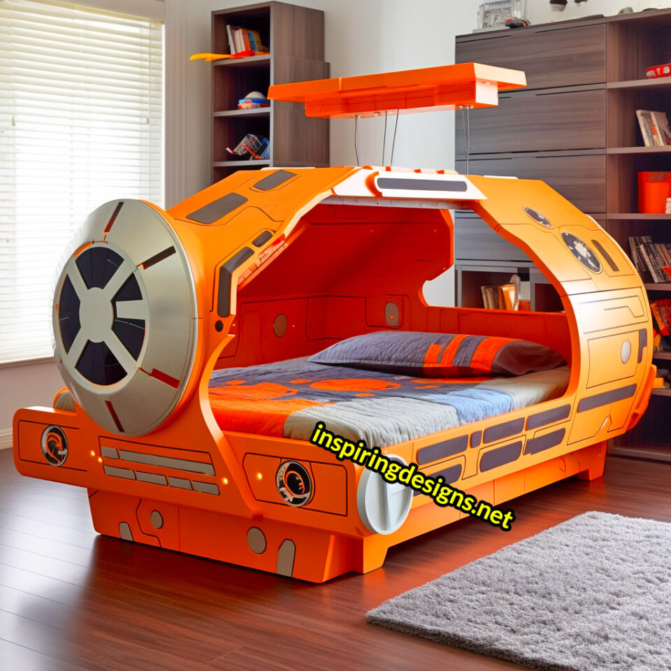 Sleep on the Dark Side With These 3D Star Wars Kids Beds – Inspiring
