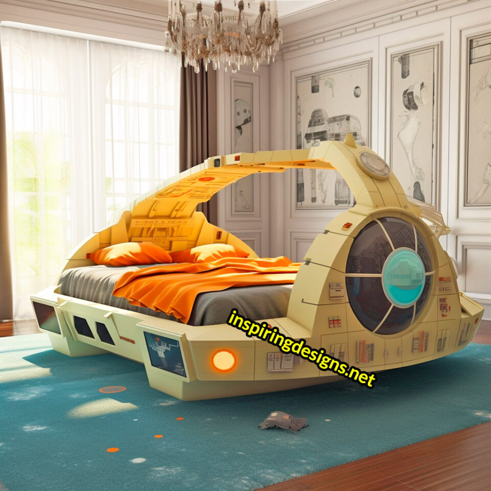 Sleep on the Dark Side With These 3D Star Wars Kids Beds – Inspiring