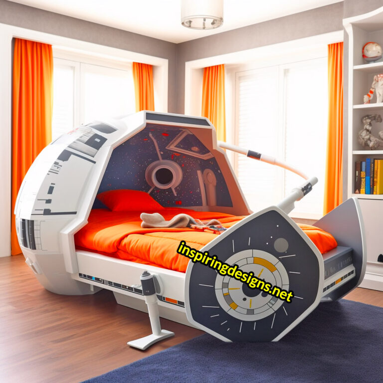 Sleep on the Dark Side With These 3D Star Wars Kids Beds Inspiring