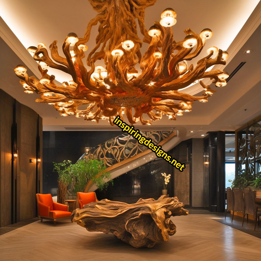 Tree Shaped Chandelier Lamp