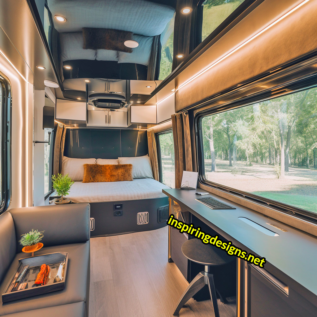 Semi-Truck RV Conversions With Balconies