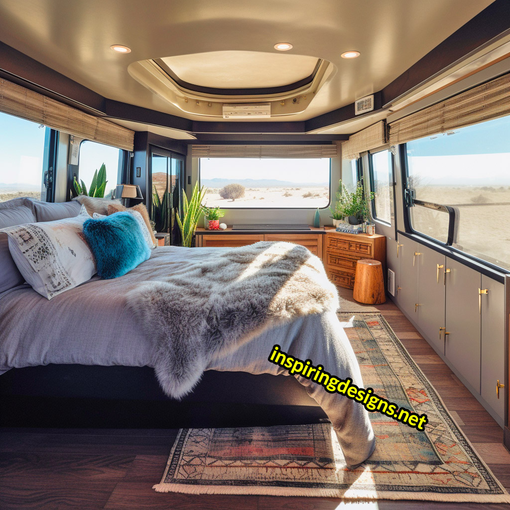 Semi-Truck RV Conversions With Balconies