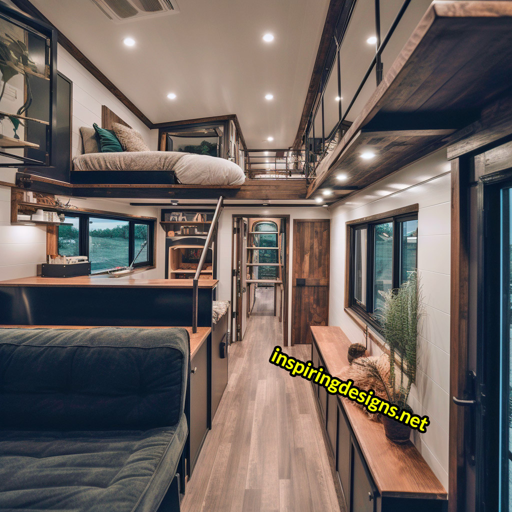 Semi-Truck RV Conversions With Balconies