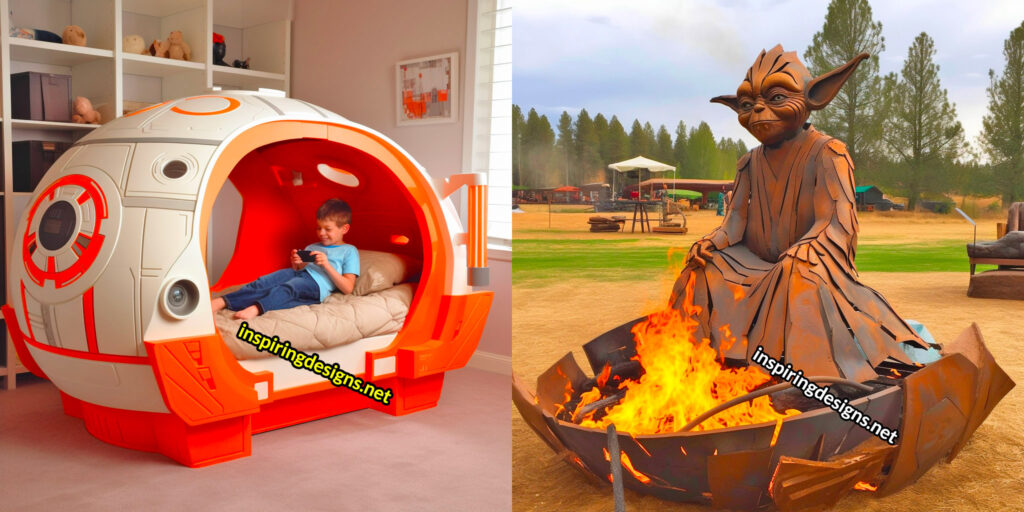 Star Wars Themed Kids Beds - Star Wars Themed Fire Pits