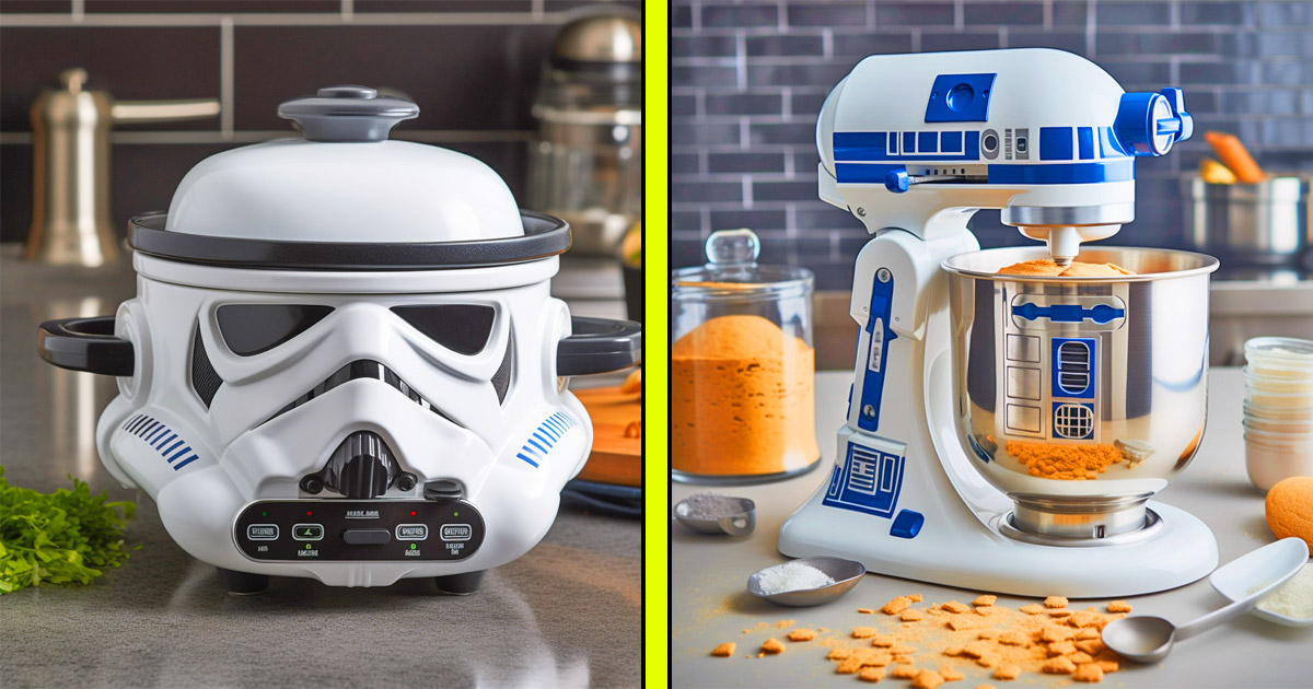 Star Wars Kitchen Appliances from Pangea Brands #StarWars - FSM Media