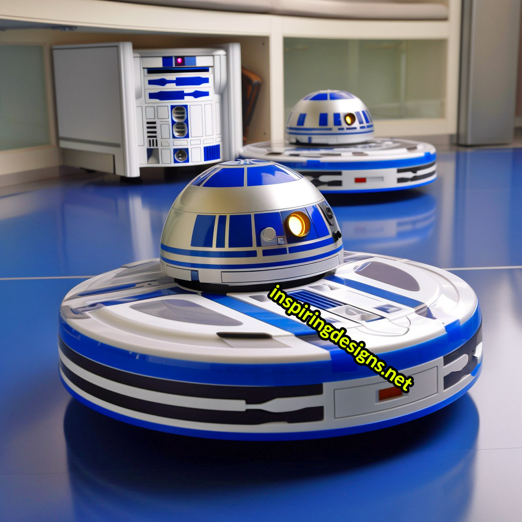 R2D2 Roomba Vacuum - Star Wars Kitchen Appliances