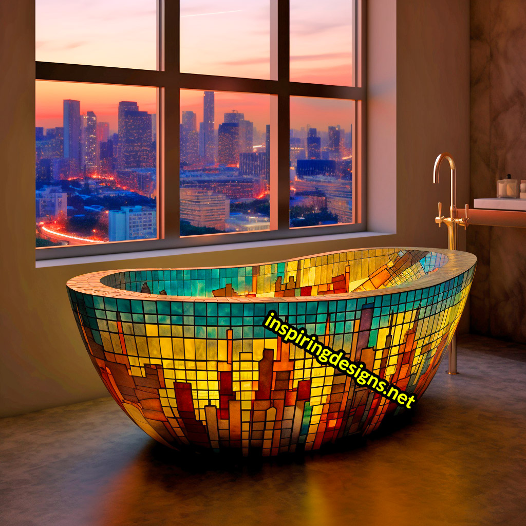 Stained Glass Bathtubs