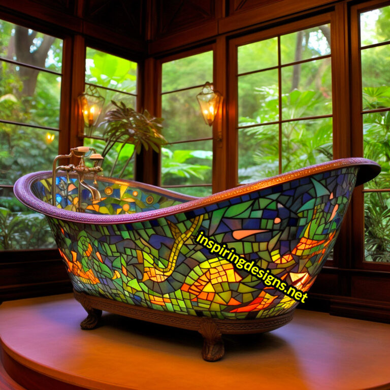 These Stained Glass Bathtubs Bring the Sistine Chapel to Your Bathroom