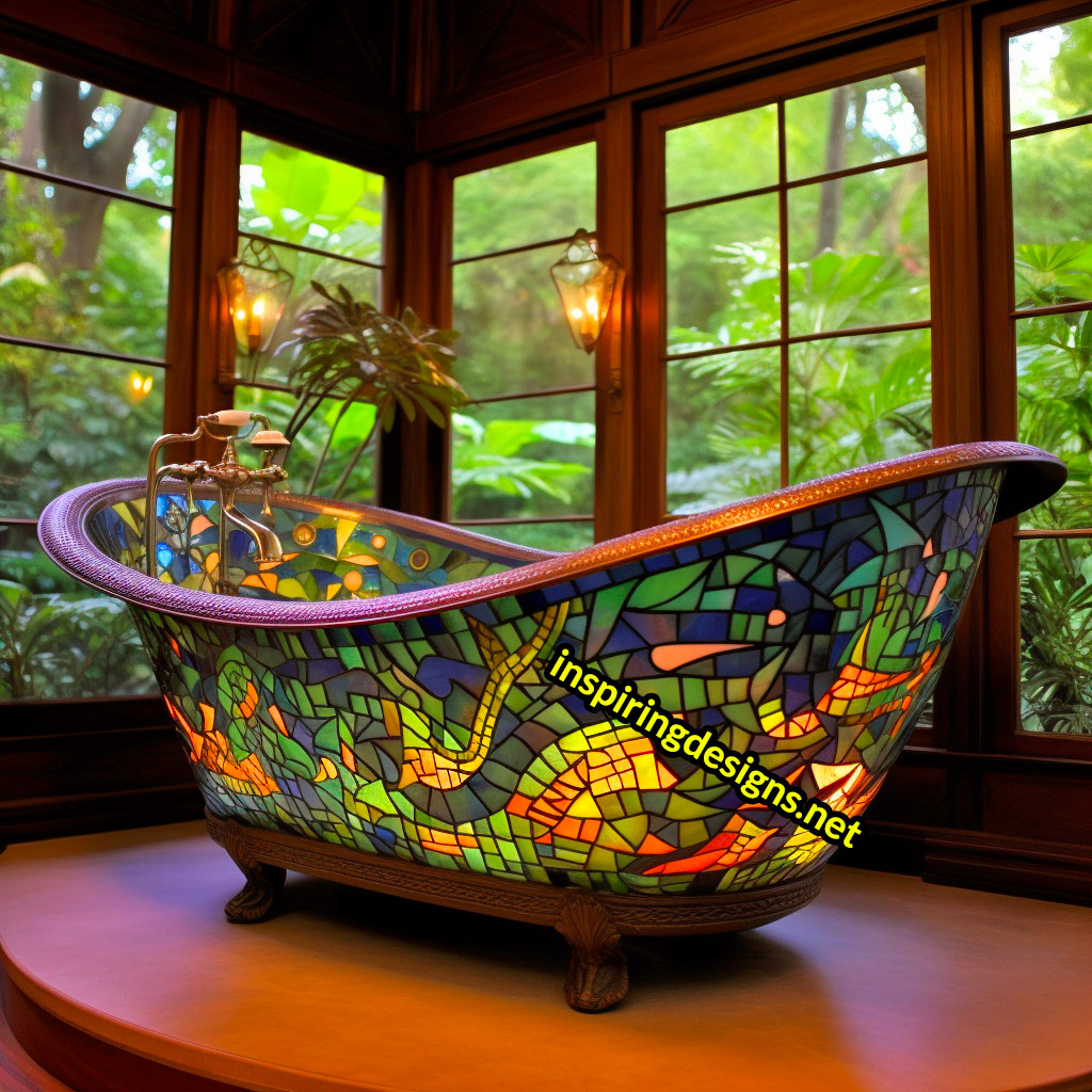 Stained Glass Bathtubs