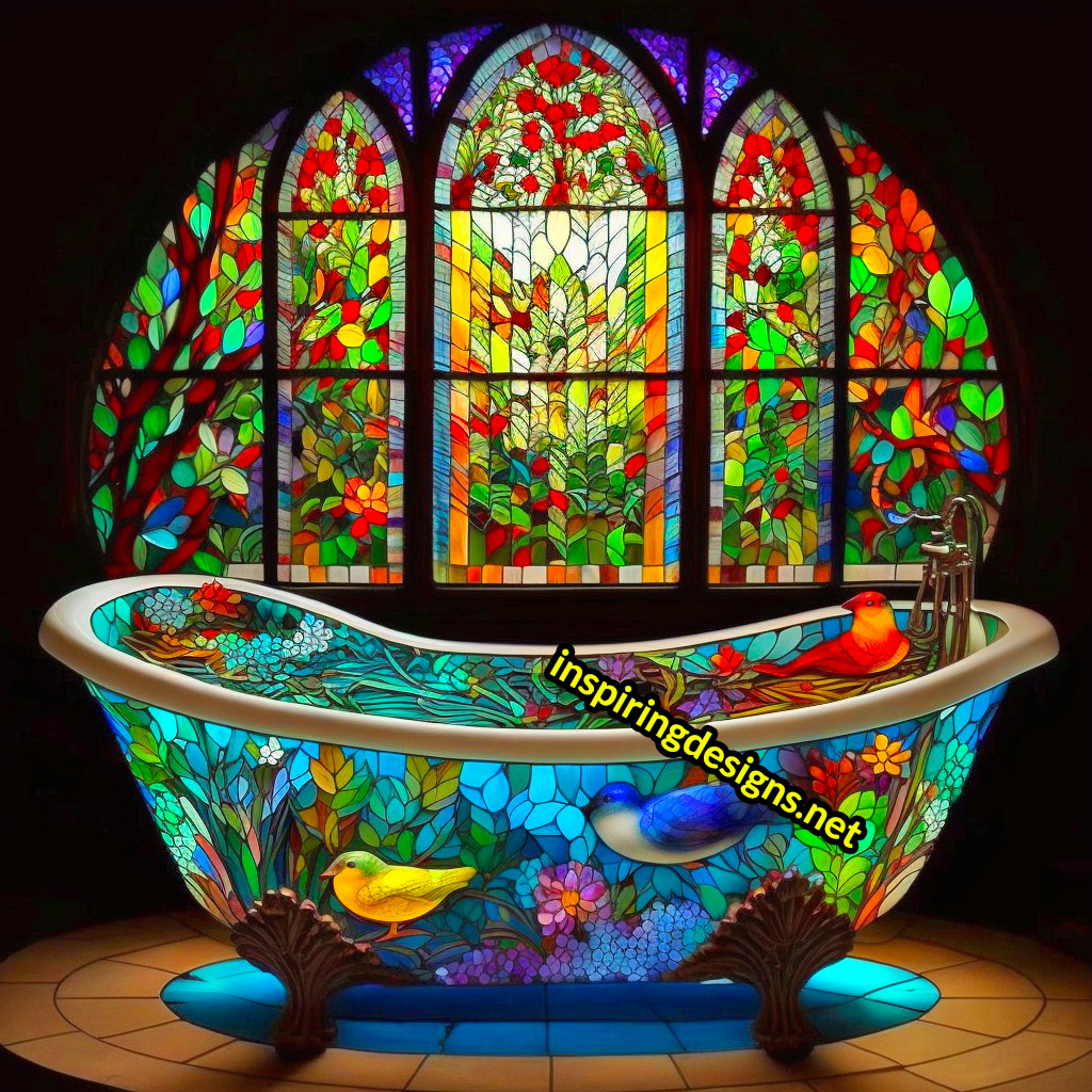 Stained Glass Bathtubs