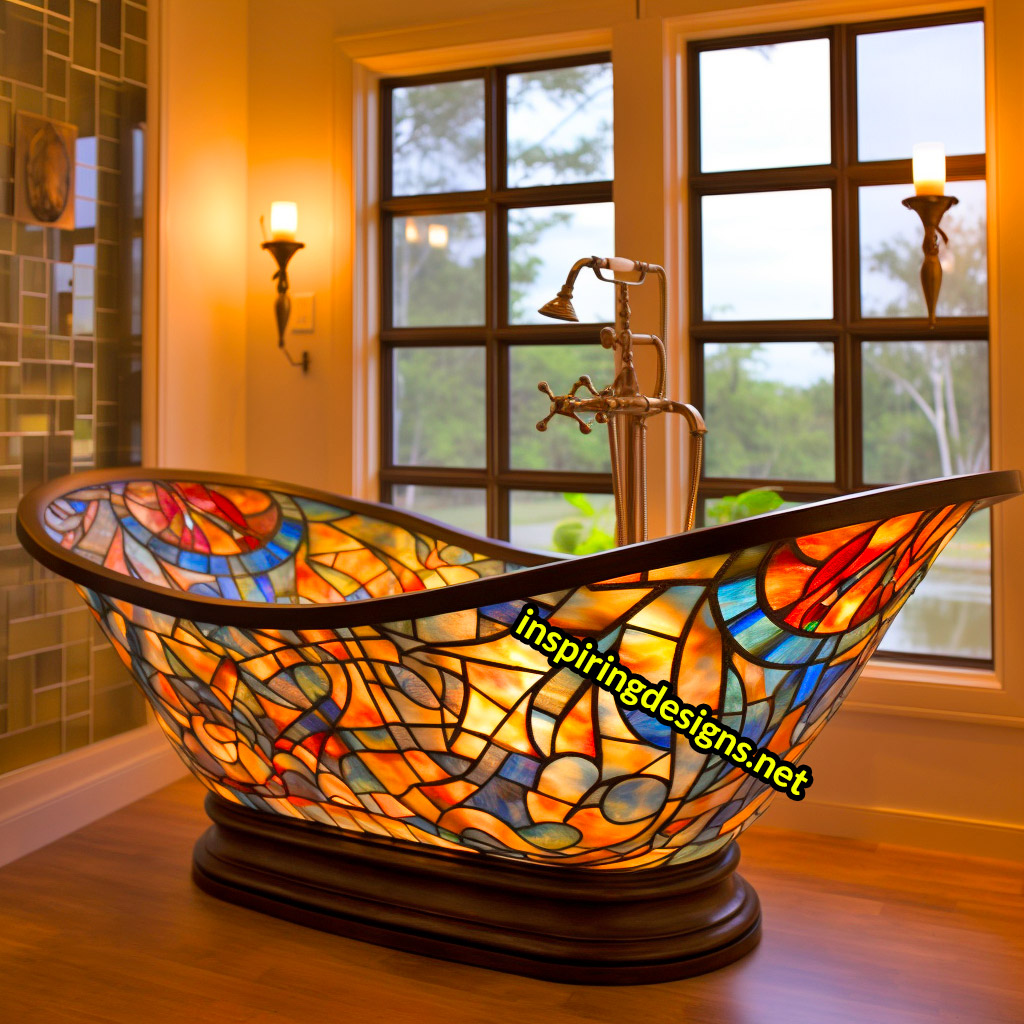 Stained Glass Bathtubs