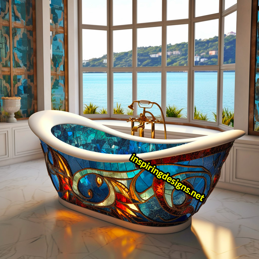 Stained Glass Bathtubs