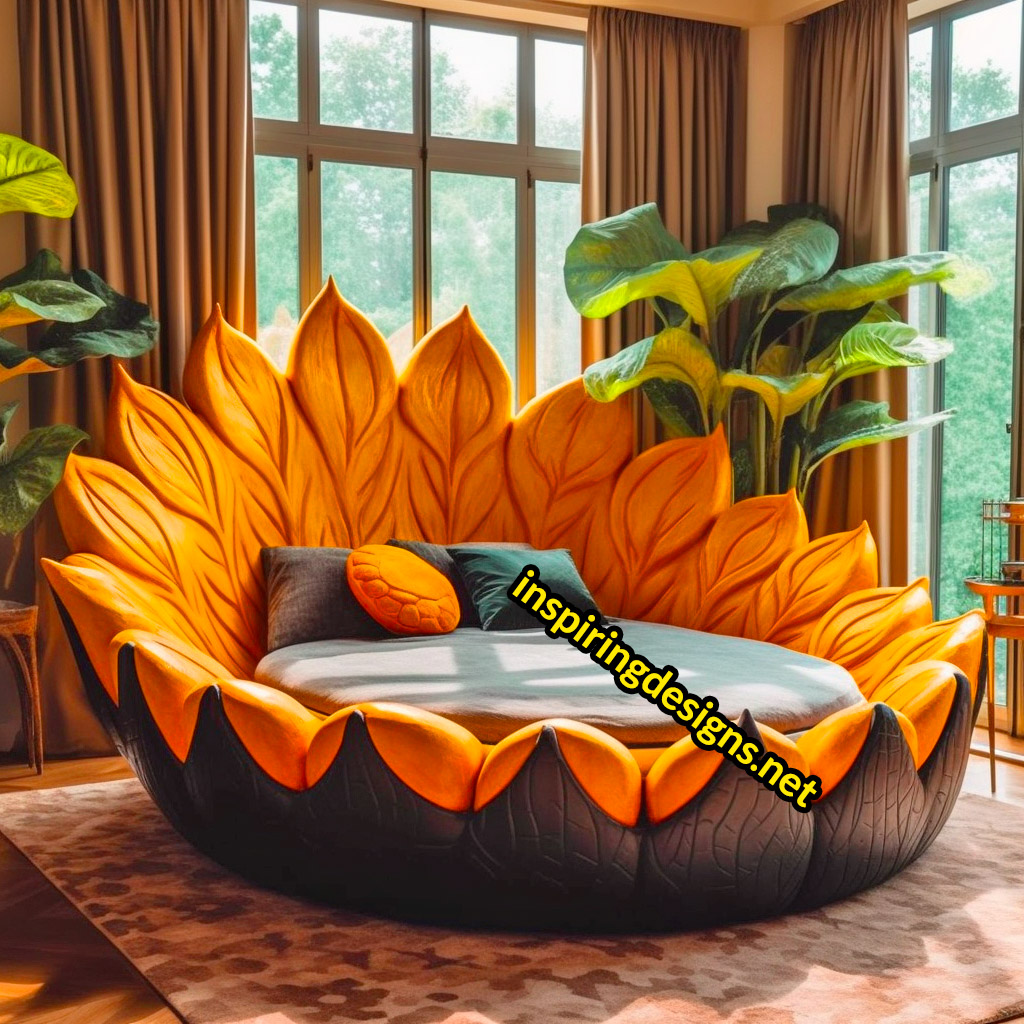 Giant Sunflower Beds