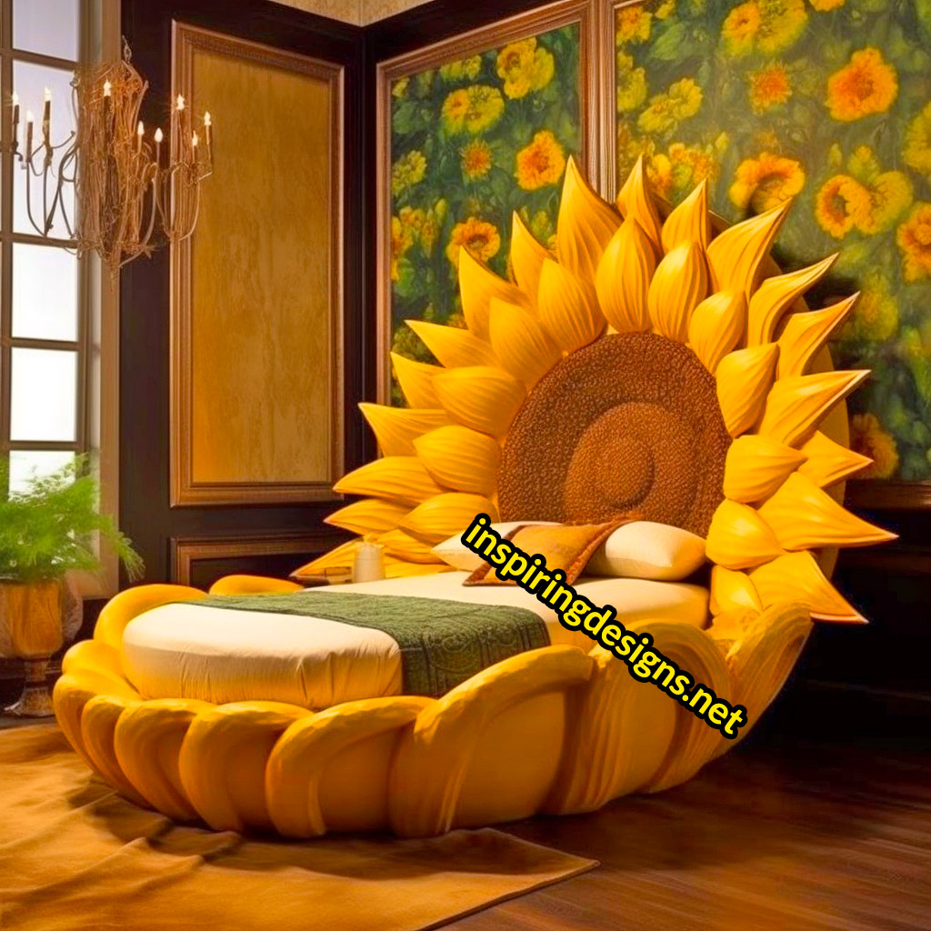 Giant Sunflower Beds