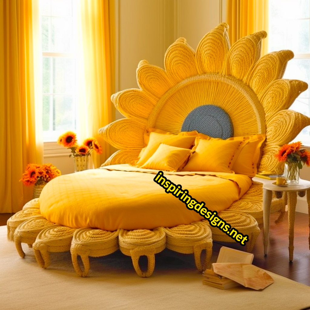 Giant Sunflower Beds