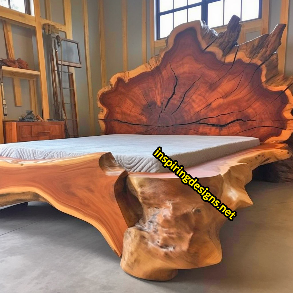 Live edge deals bed frames