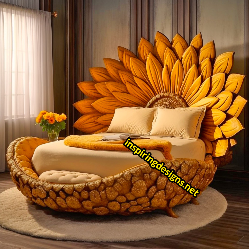 Giant Sunflower Beds