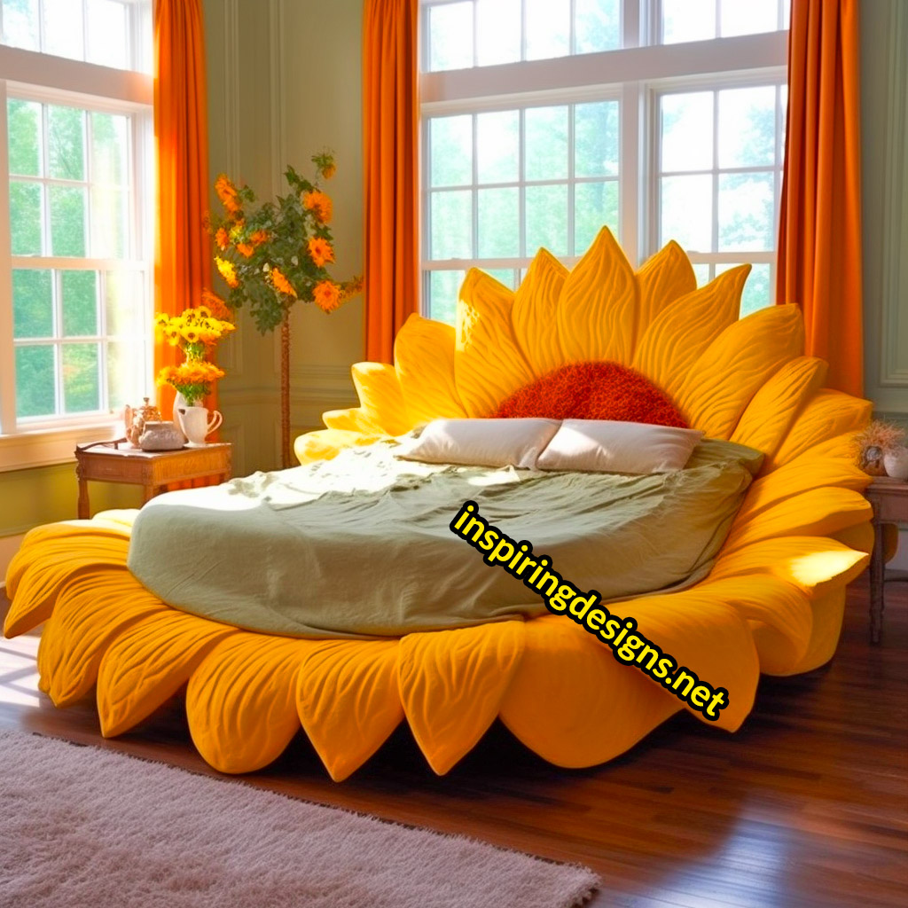 Giant Sunflower Beds