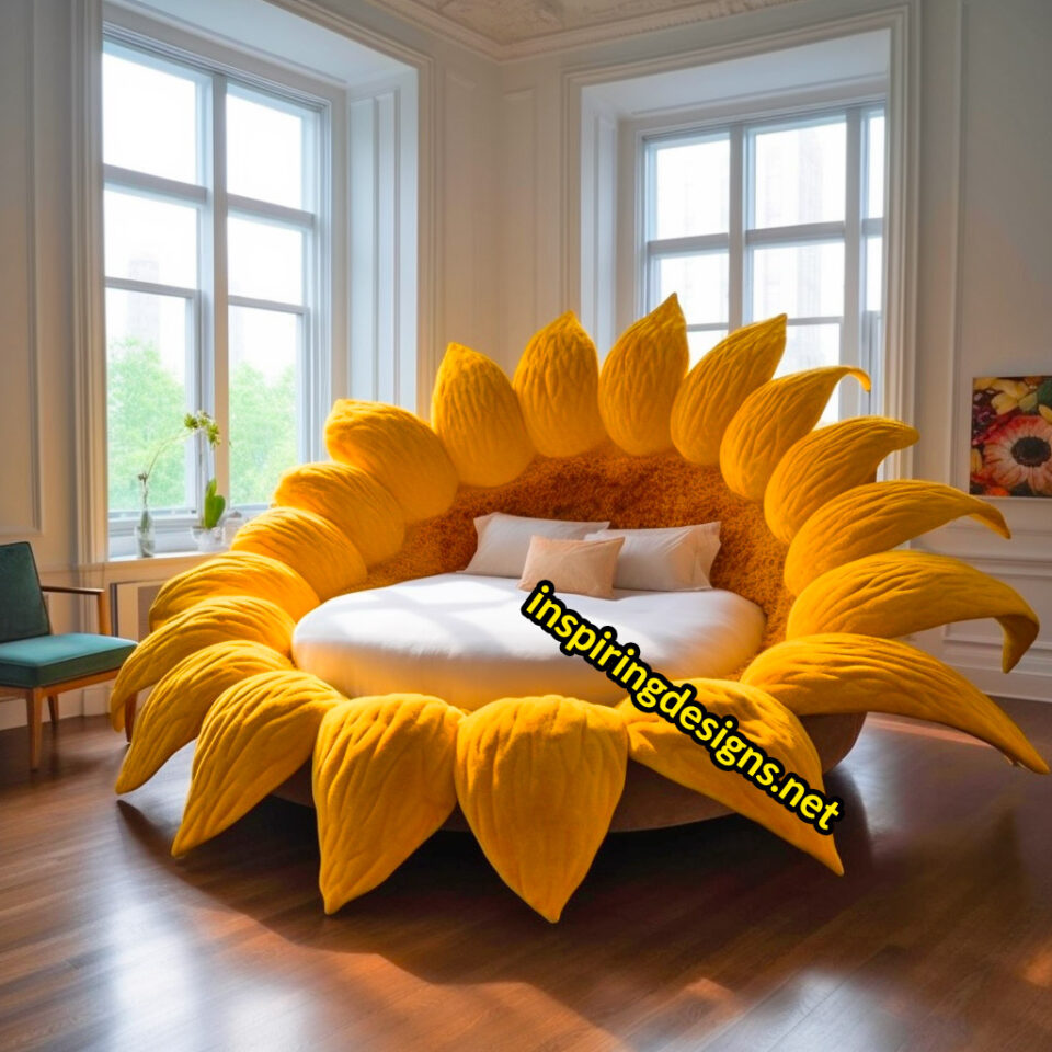 These Oversized Sunflower Beds Will Make Your Home Bloom With Happiness ...