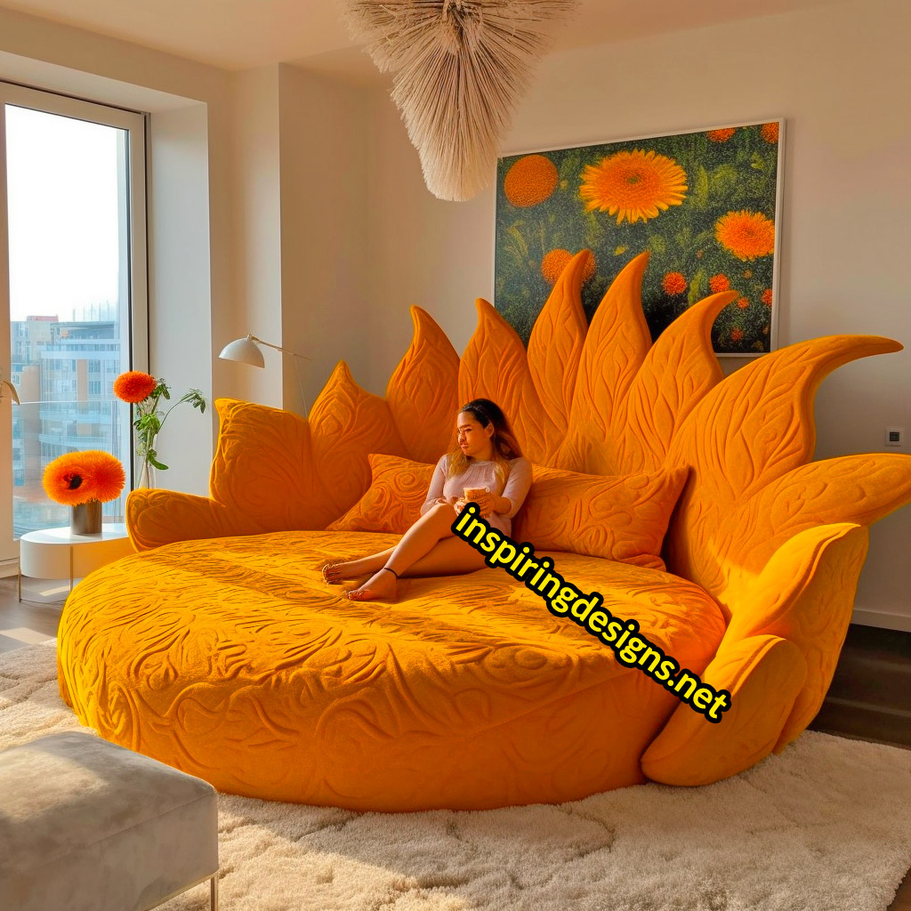 Giant Sunflower Beds