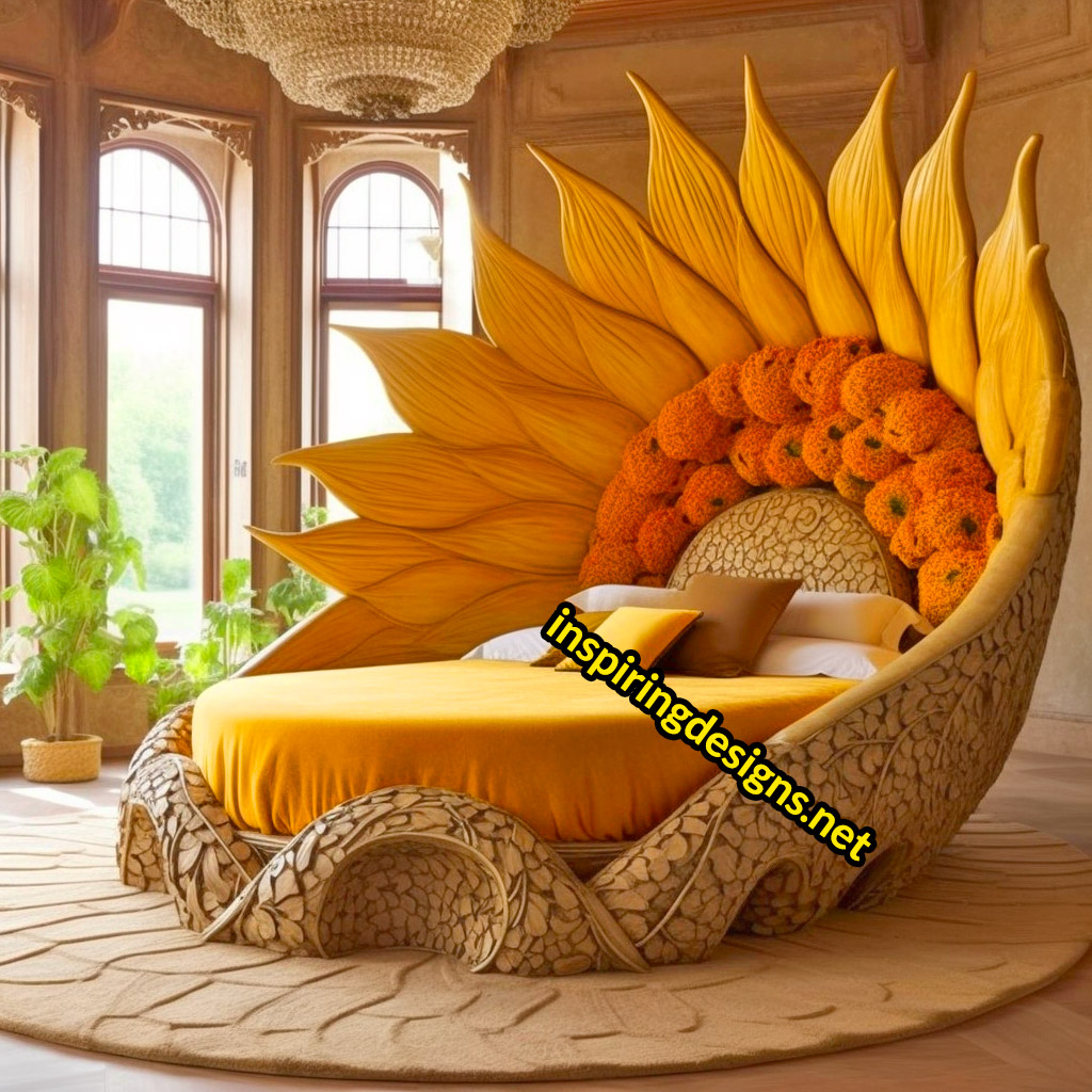 Giant Sunflower Beds