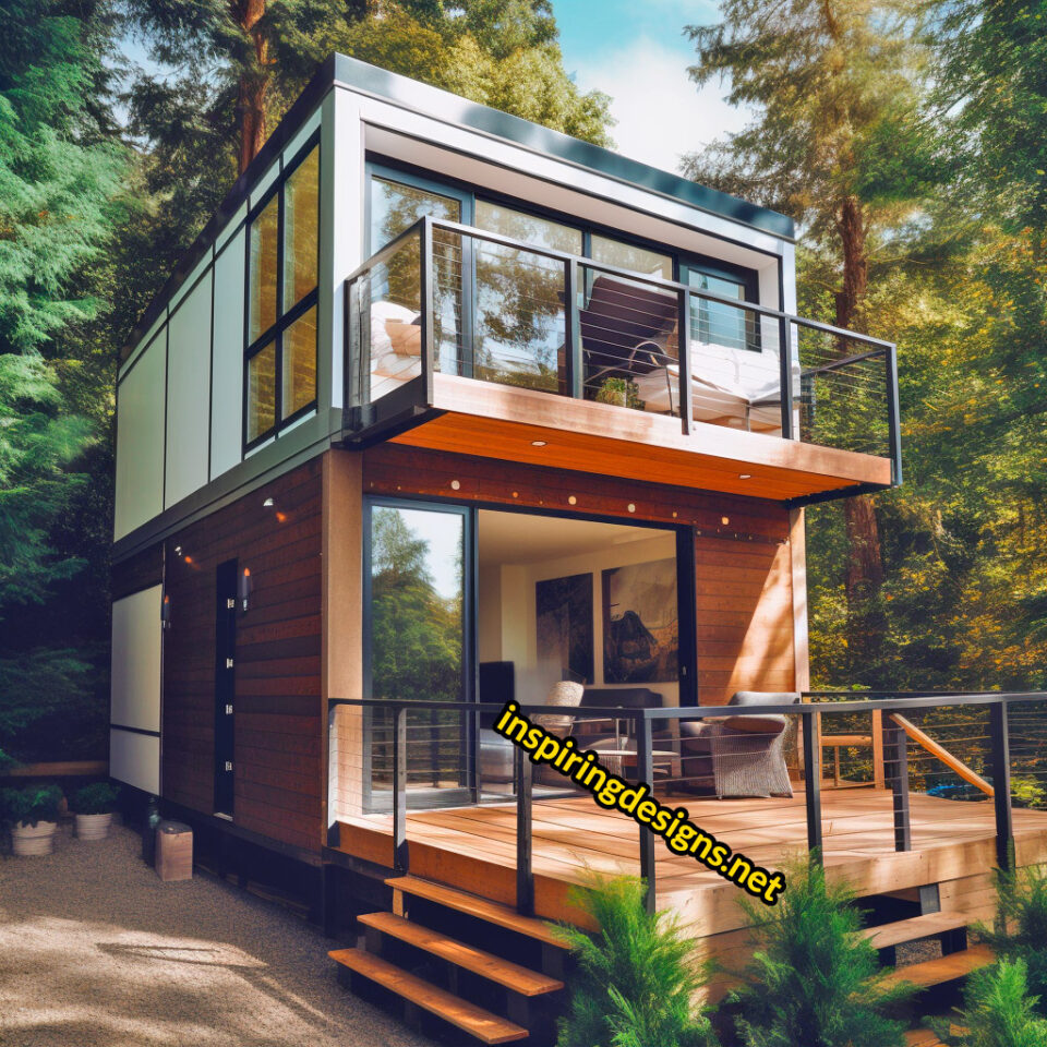 20+ Incredible Luxury Modern Tiny Homes With Huge Windows and Decks ...