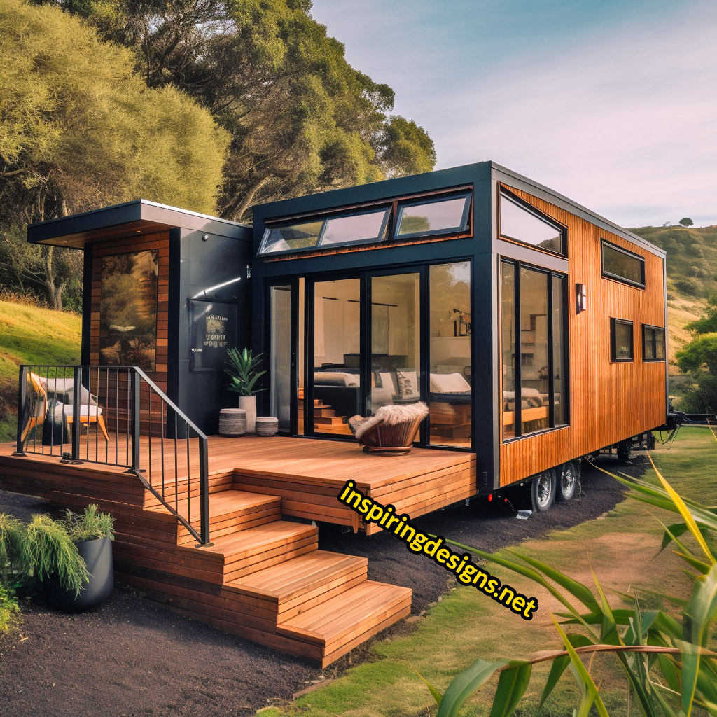 20+ Incredible Luxury Modern Tiny Homes With Huge Windows and