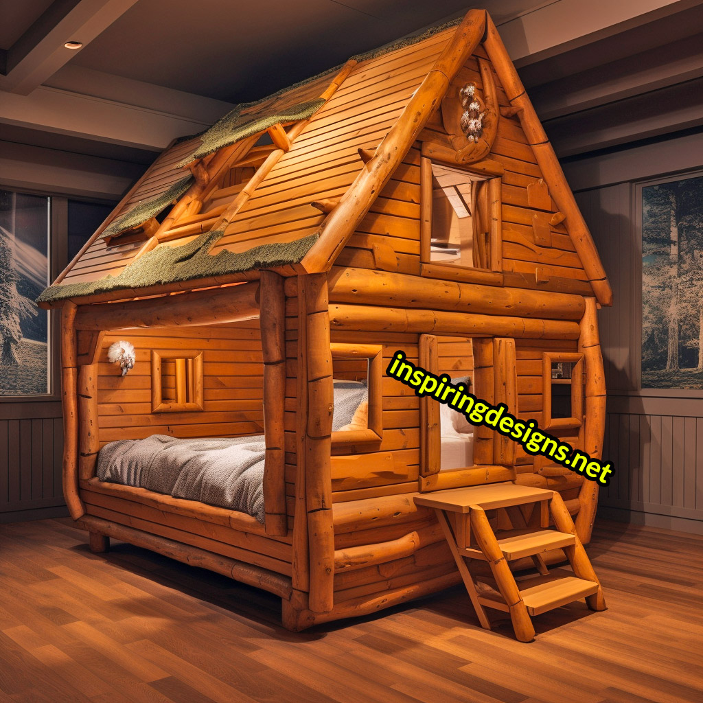 Cabin Shaped Beds