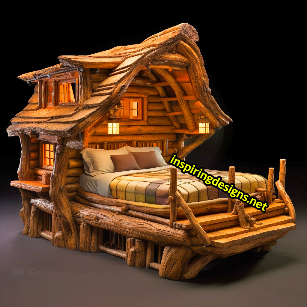 Cabin Shaped Beds