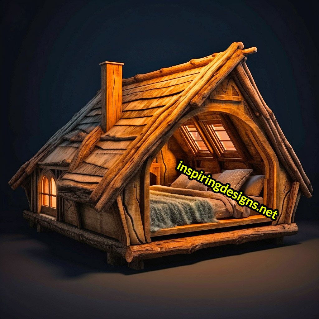 Cabin Shaped Beds