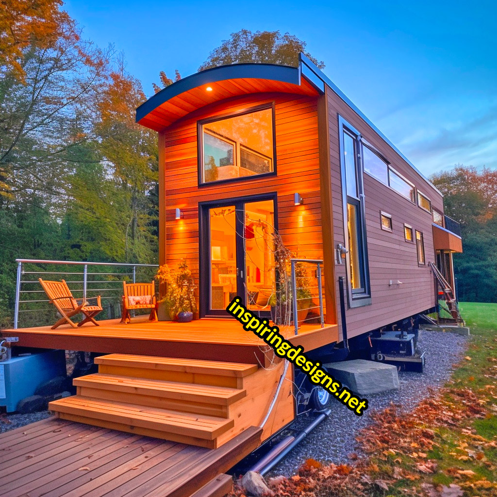 20+ Incredible Luxury Modern Tiny Homes With Huge Windows and