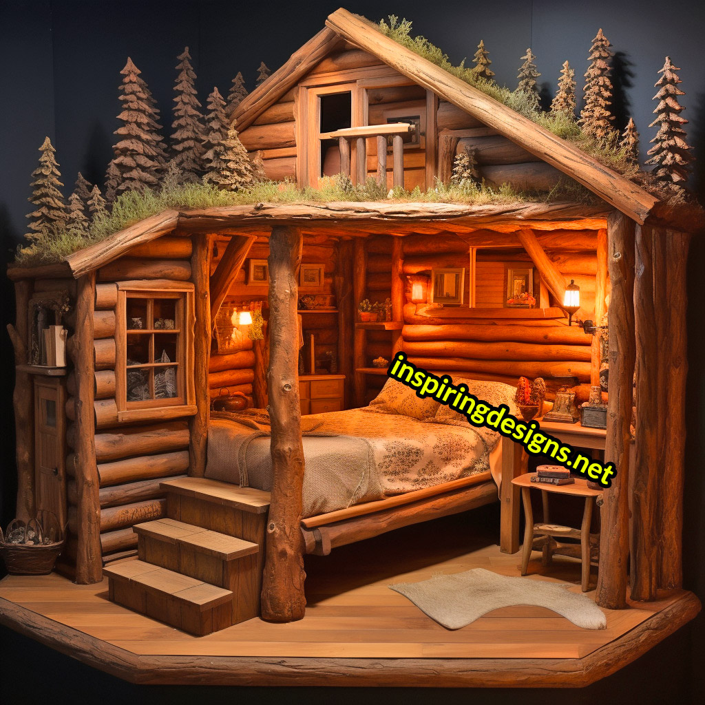 Cabin Shaped Beds