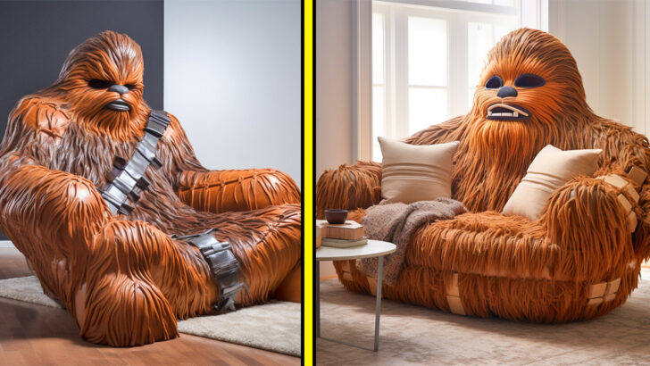 These Chewbacca Chairs Are the Perfect Throne for Star Wars Fans