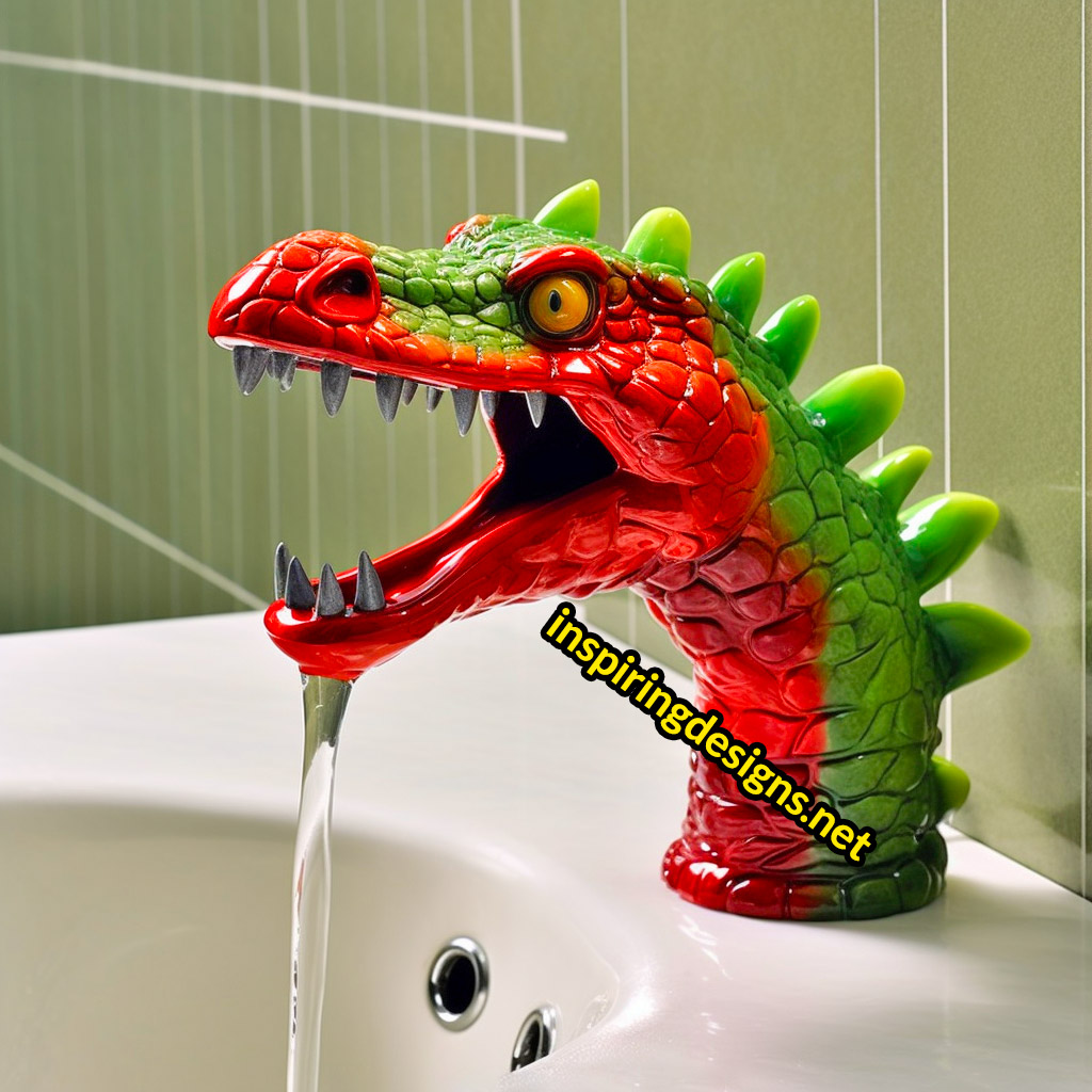 Dinosaur Faucets