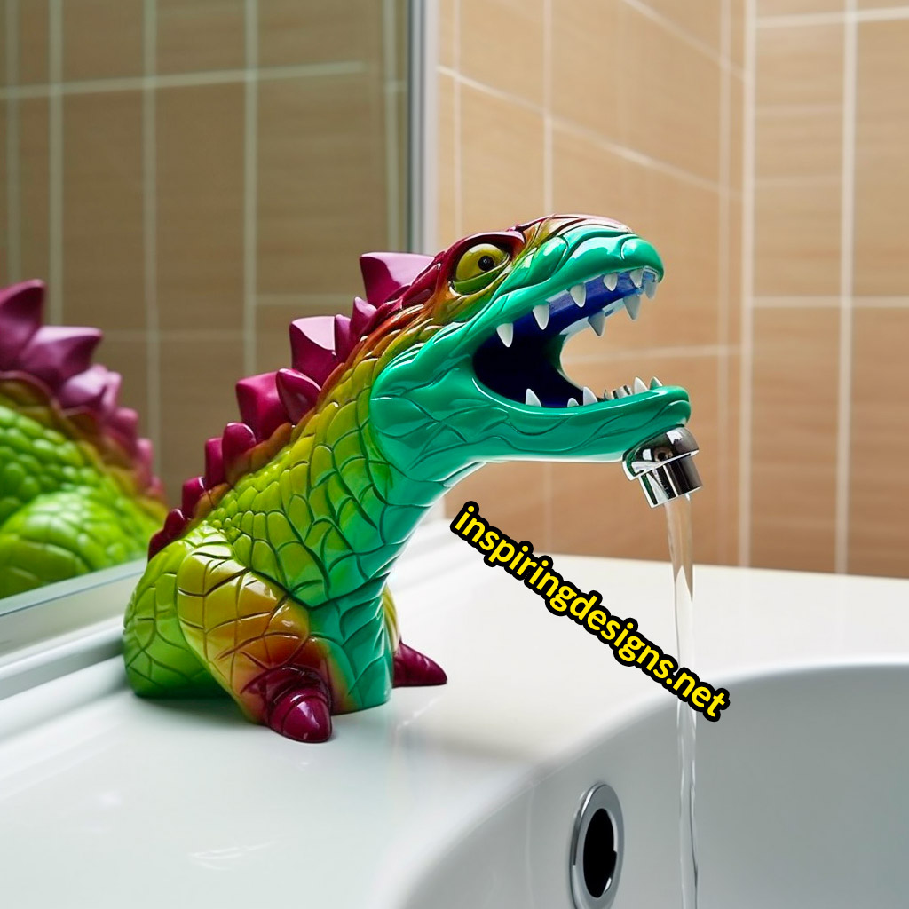 Dinosaur Faucets