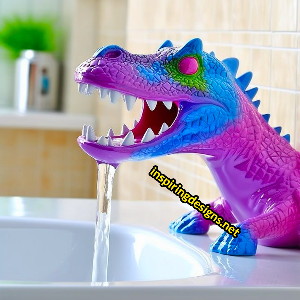 Dinosaur Faucets