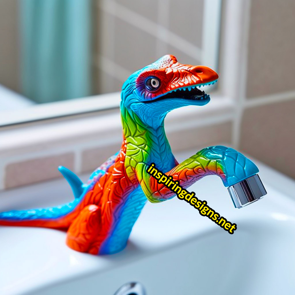 Dinosaur Faucets