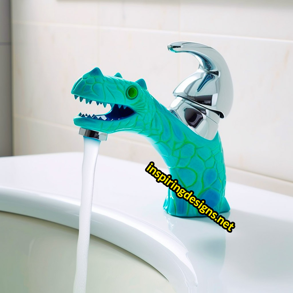 Dinosaur Faucets