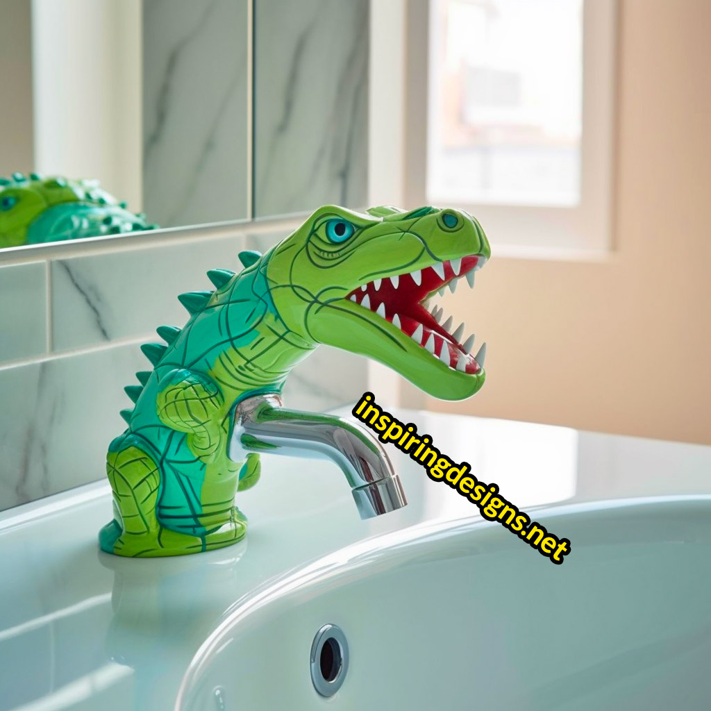 Dinosaur Faucets