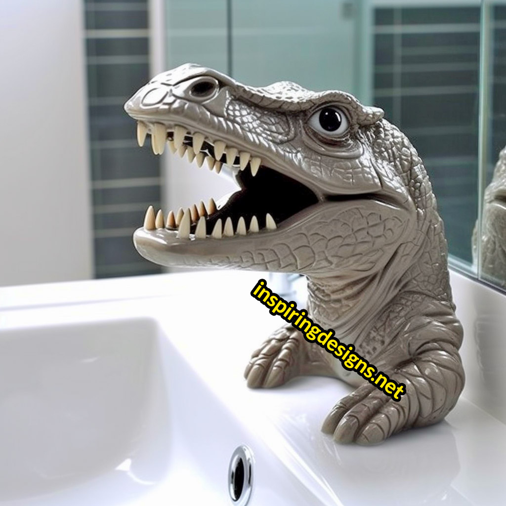 Dinosaur Faucets