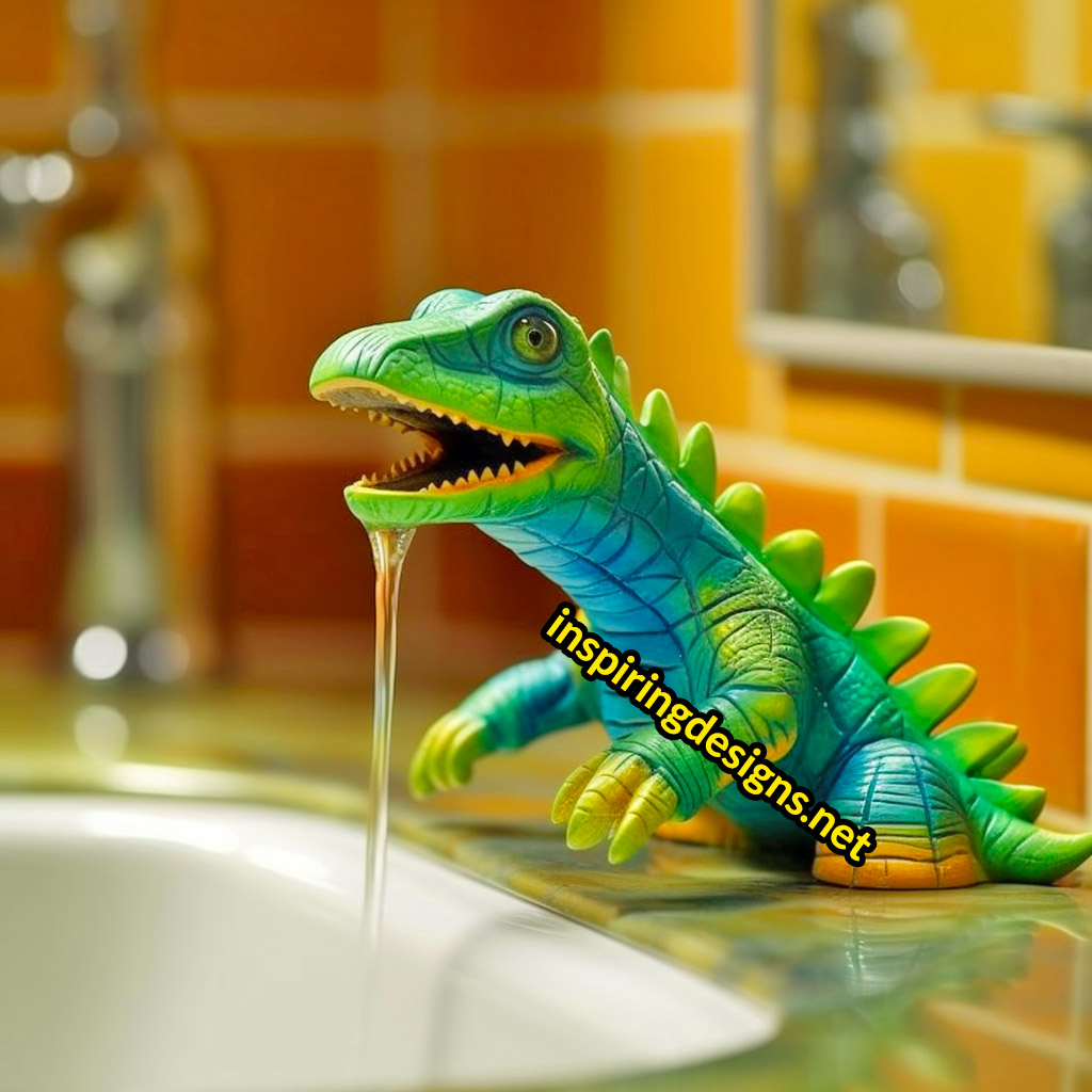 Dinosaur Faucets