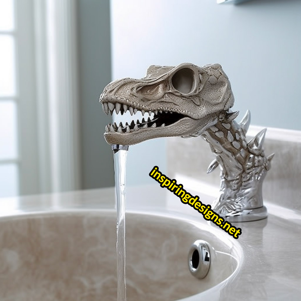 Dinosaur Faucets