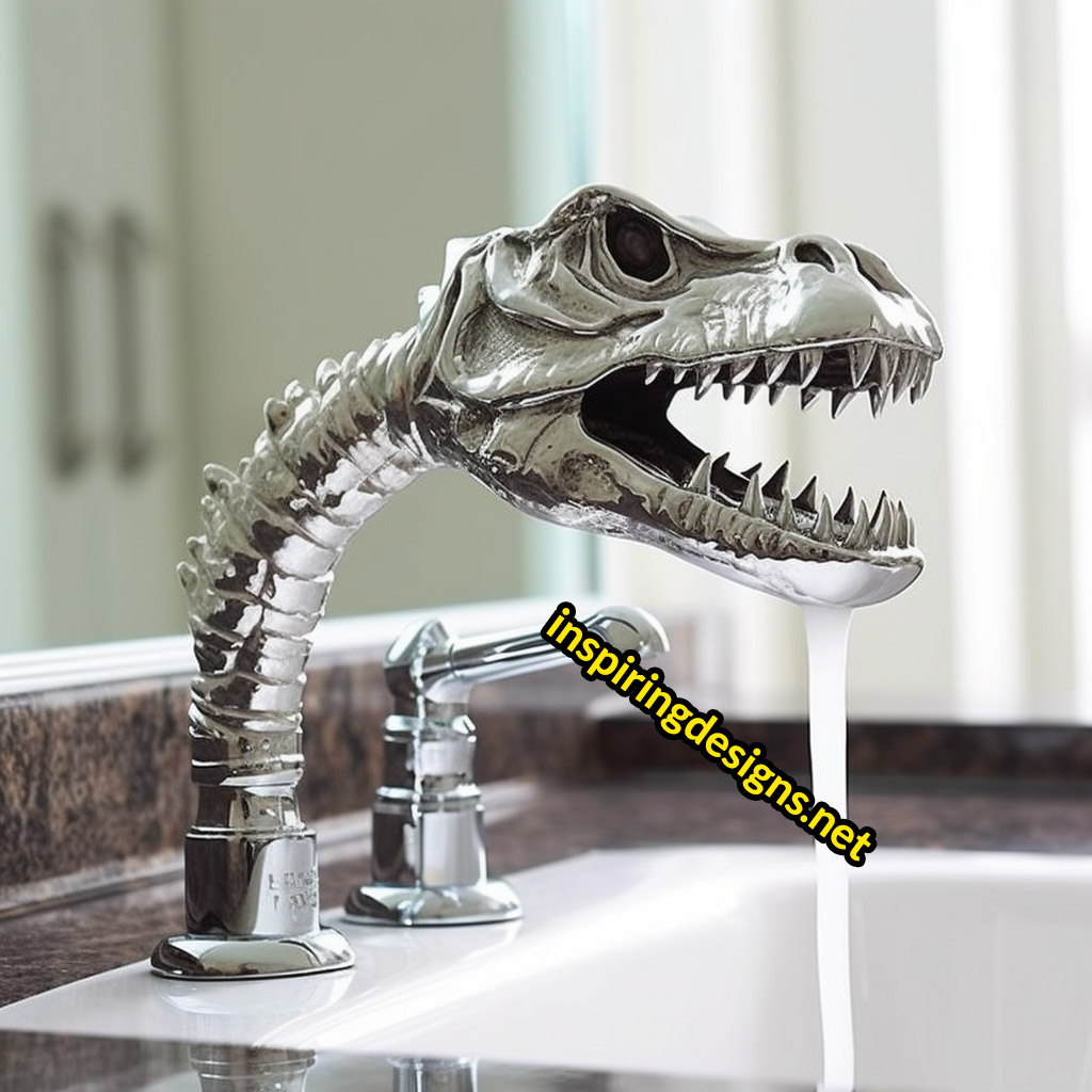 Dinosaur Faucets