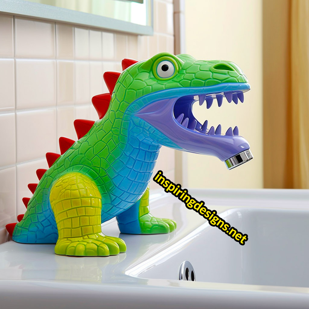 Dinosaur Faucets