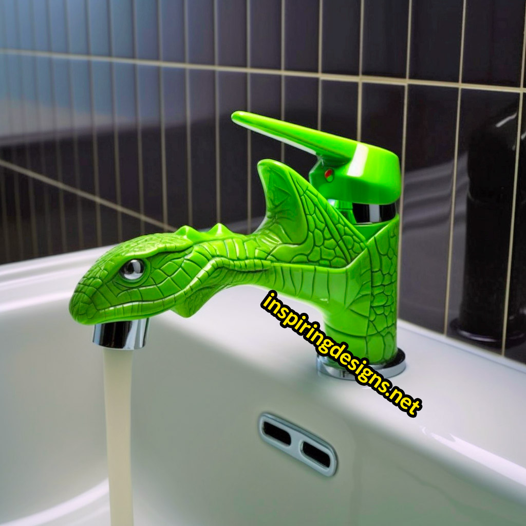 Dinosaur Faucets