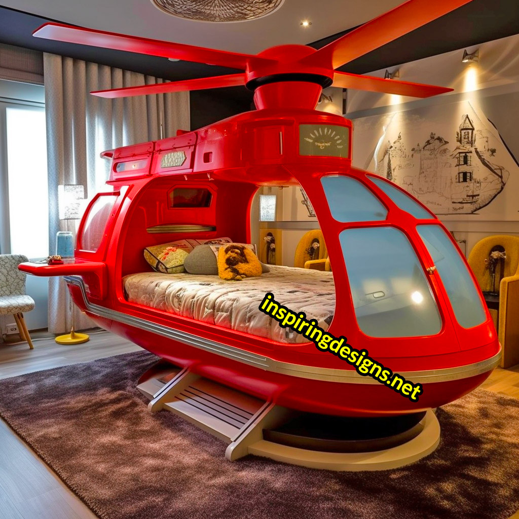 Helicopter Kids Beds