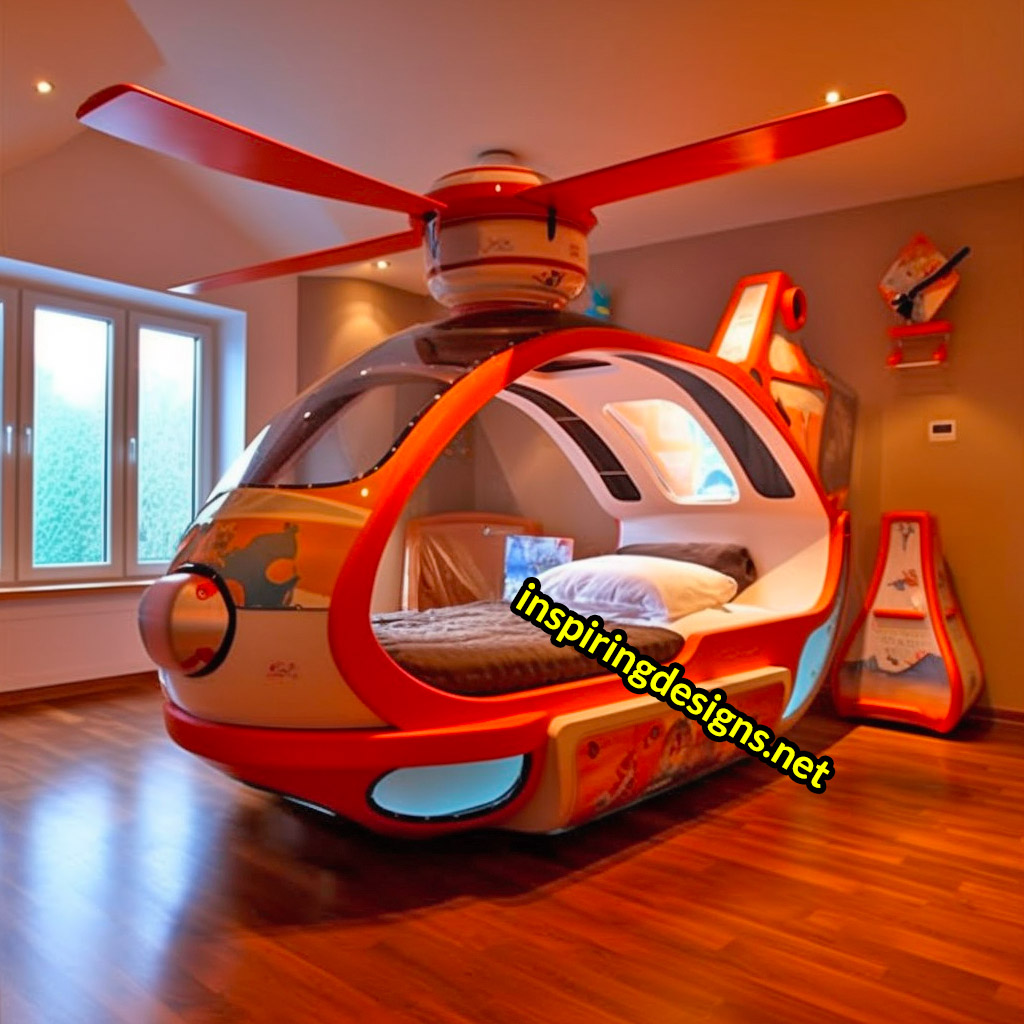 Helicopter Kids Beds