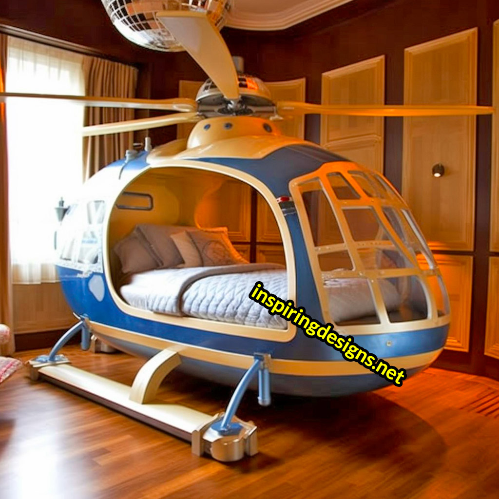 Helicopter Kids Beds