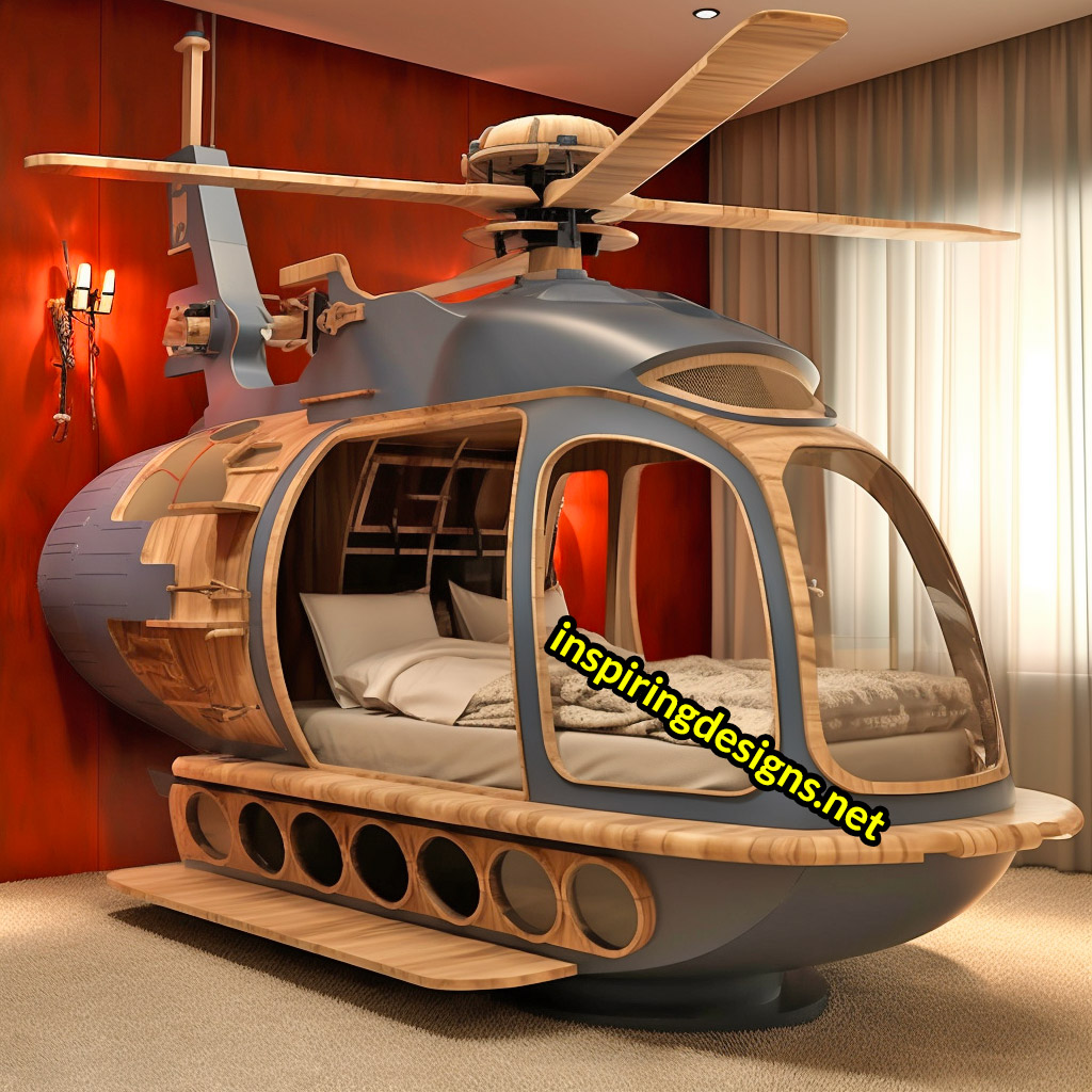 Helicopter Kids Beds